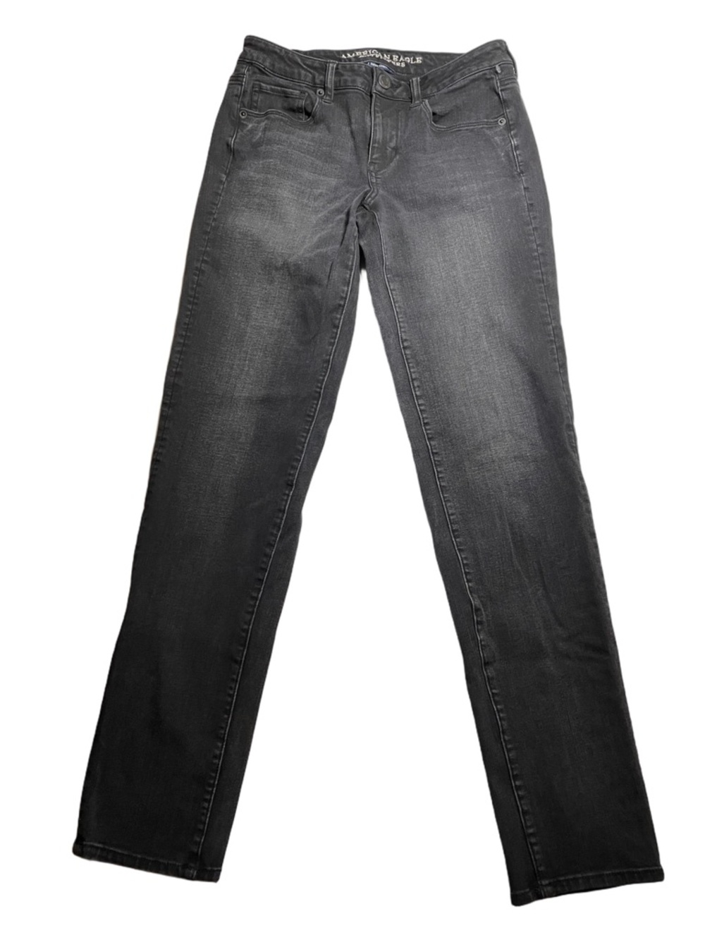 American Eagle Outfitters Black Skinny jeans. Size 8 Long.